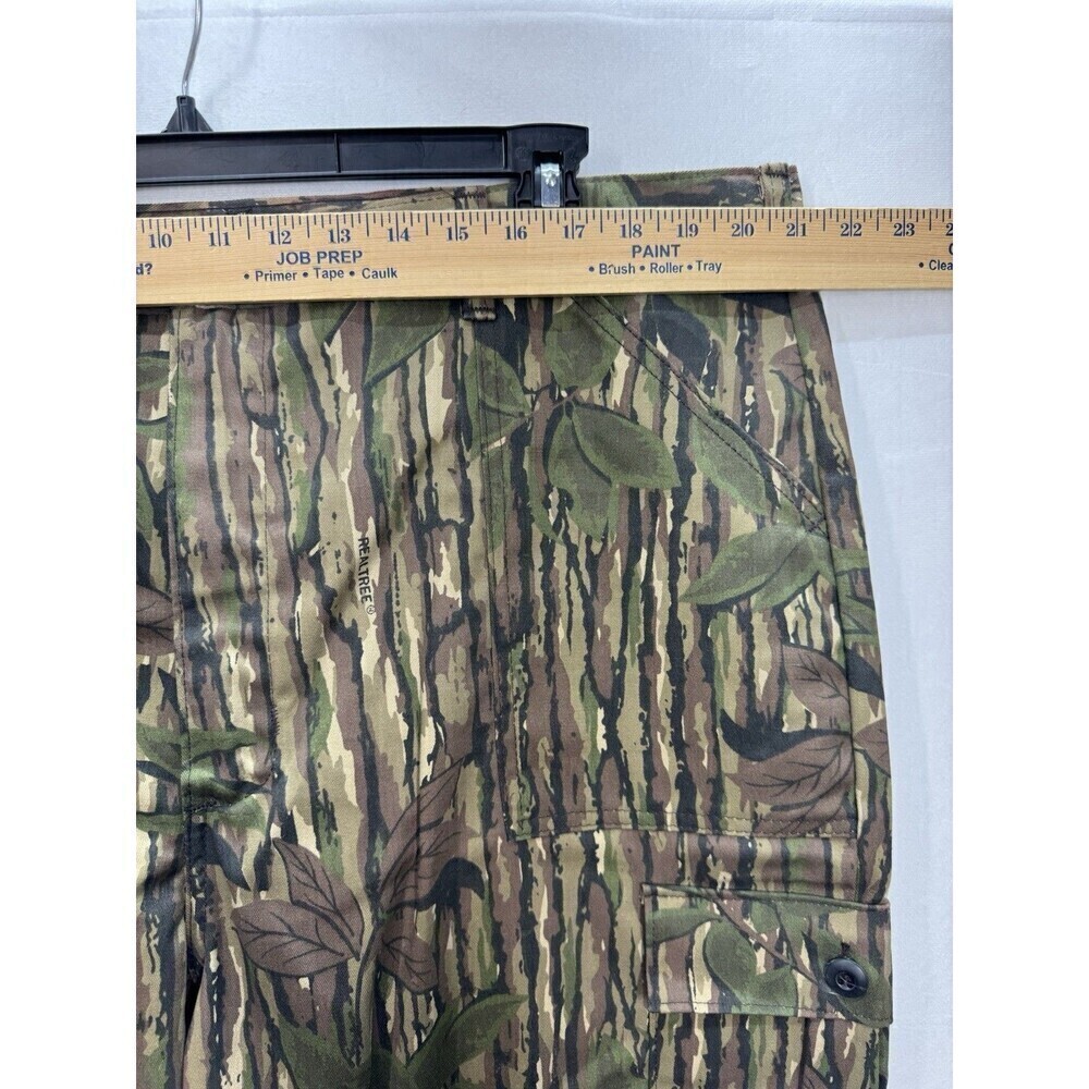 Vintage Liberty Pants Size XL Realtree Camo Cargo Adjustable Waist Hunting 90s - Picture 7 of 9
